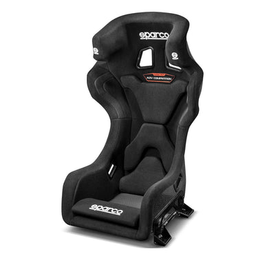 Sparco ADV Prime Competition Pad Carbon Racing Seat side profile showing carbon shell
